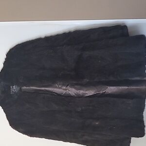 Mahogany Brown Mink Fur Coat